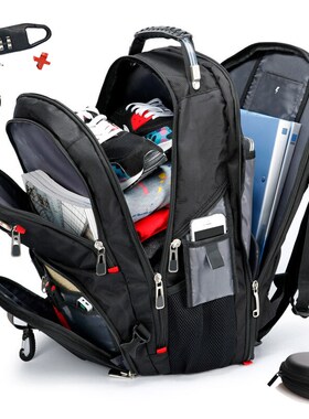 Brand Swiss Laptop 15.6'' Backpack External USB Charge Swis