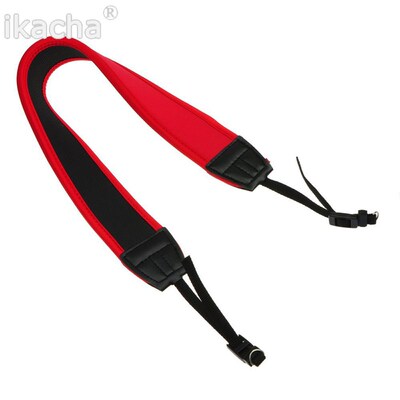 Red Camera Shoulder Neck Strap Fit for Canon EOS 7D 5D Mark