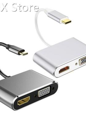 3.0 USB Hub 4 Ports Multiple Expander VGA Adapter USB Splitt