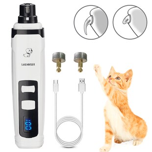 Dog Nail Clippers Rechargeable Pet Nail Grinder Cutter Groom
