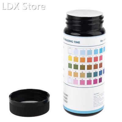 50pcs 5in1 Water Test Strips pH Chlorine Hardness Alkalinity