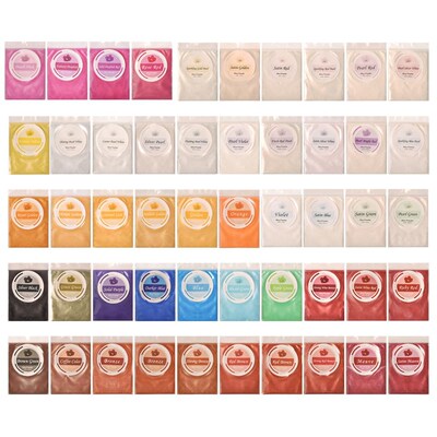 Epoxy Resin Pigt, 50 Colors Mica Powder Resin Dye, Natural P