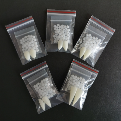 Resin vampire teeth fangs halloween Props diy teeth Plus glu
