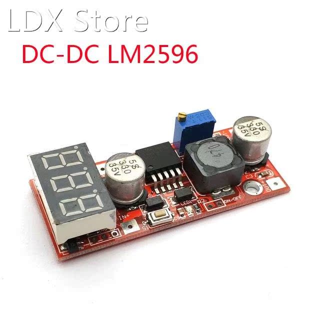 DC Adjustable Buck Step Down Converter Lm2596 Voltage Regula