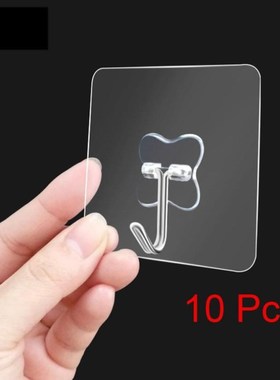 10PCS Hook Strong Transparent Suction Wall Sucker Hanger Wat