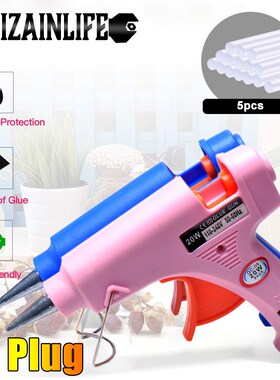 20W Hot Melt Glue Gun With 7mm Glue Sticks Adjustable Indust