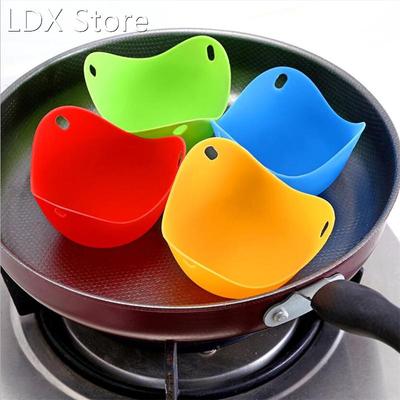 Silicone Egg Poacher Poaching Pods Egg Mold Bowl Rings Cooke