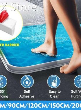 2M Silicone Bathroom Water Stopper Flood Barrier Water Retai