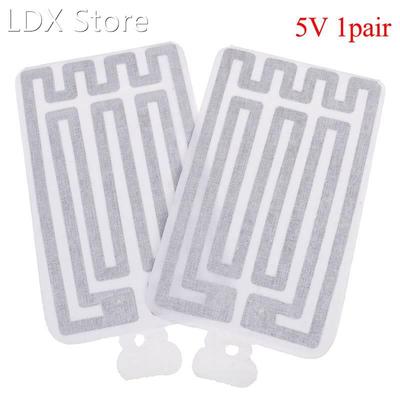 2pcs 8*13CM 5V USB Heated Gloves Pad luva calefaccion guante