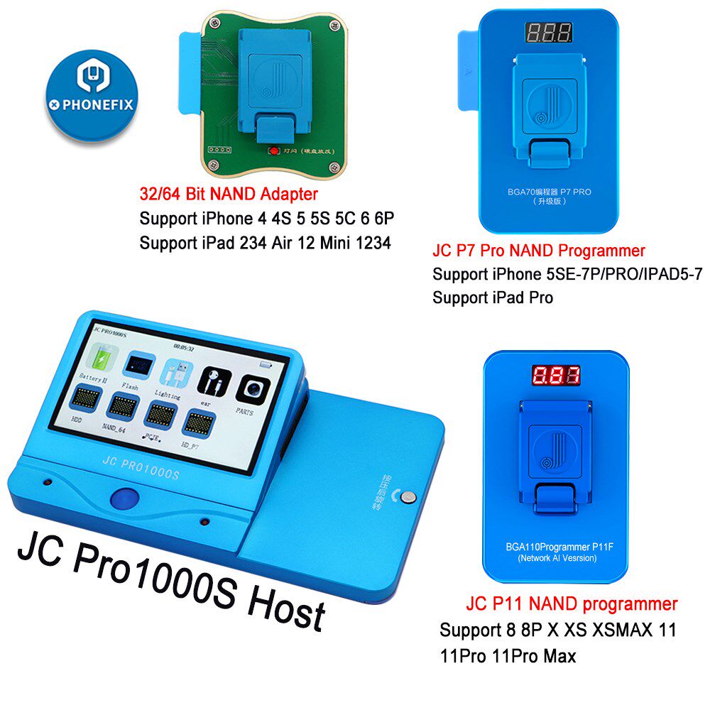 Jc Pro Box JC Pro1000S JC P11 JC P7 Pro NAND Programmer HDD Read Write_虎窝淘