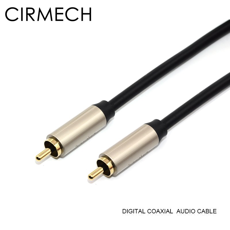 CIRMECH Coaxial audio Cable SPDIF out digital cable Male to 五金/工具 其他机电五金 原图主图