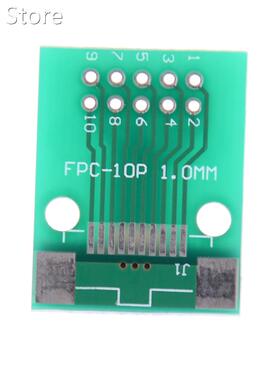 FPC FFC Cable 10PIN 0.5 Mm Pitch Connector SMT Adapter To 2.