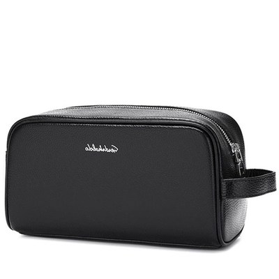 Genuine Leather Men's Bag Business Clutch Bags Long Wallet