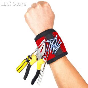 Adjustable Magnetic Wristband Hand Wraps DIY Electrician Too