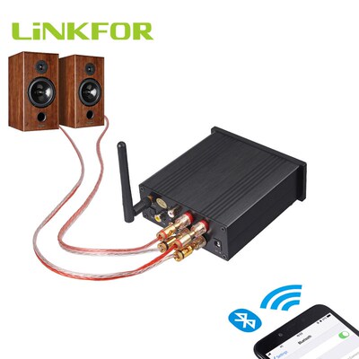 LiNKFOR Digital Power Audio Amplifier Bluetooth 192kHz Digi