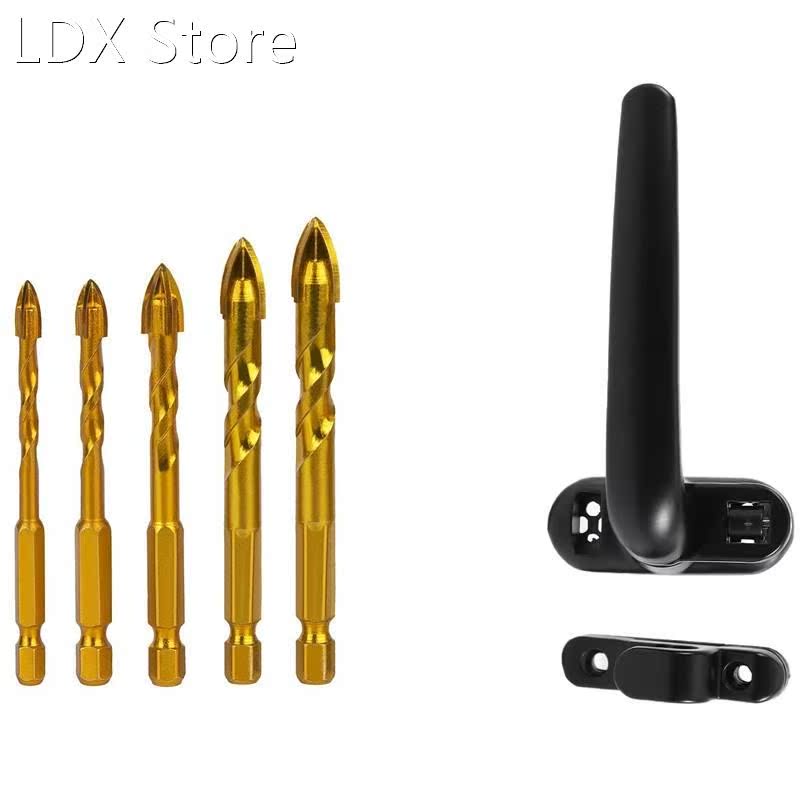 5 Pcs(5mm.6mm.8mm.10mm.12mm)Tile Drill Bit Tungsten Carbide