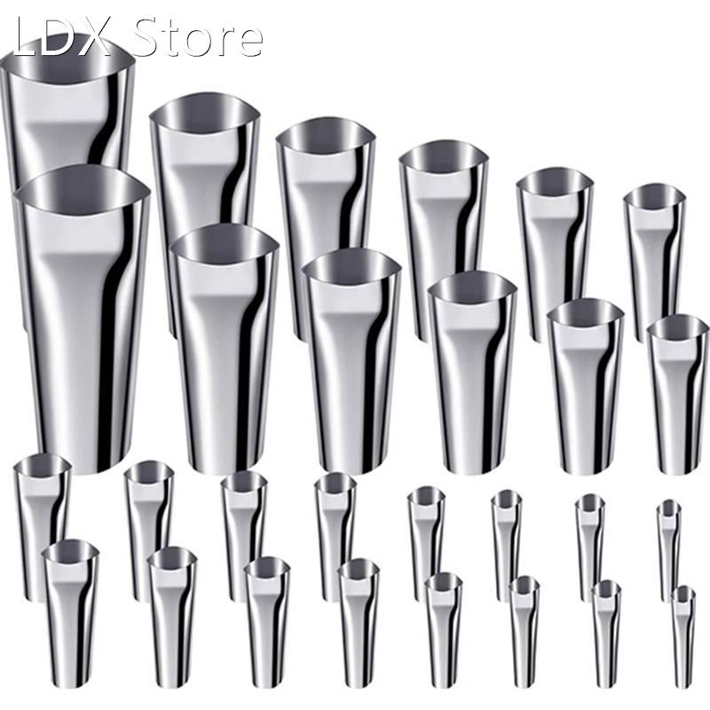 28 Pcs Caulking Tools, Caulk Nozzle Applicator Caulking Fini