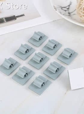 10/20pcs Cable Clips Adhesive Cord Management Wire Holder Or