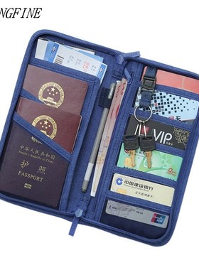 YIYONGFINE Travel Journey Document Organizer Wallet Passpor