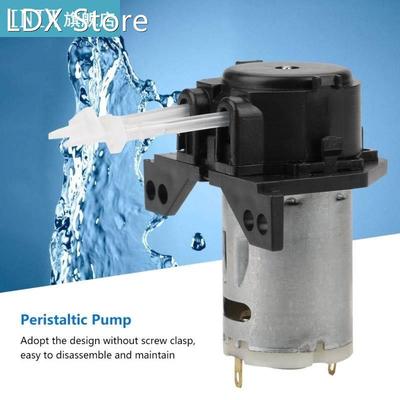 DC 24V Dosing Pump DIY Peristaltic Tube Head For Aquarium La