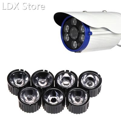 10 Pcs 5/15/30/45/60/90/120 Degree Lens Reflector Collimator