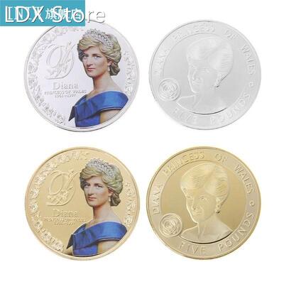 Princess Diana Commemorative Coin Vintage Metal Crafts Colle