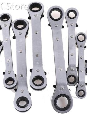 Metric Offset Torque Wrench Set Double Ratchet Wrench Spanne