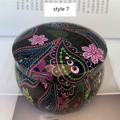 Smokeless Scented Candle Massage Relax RetroTinplate Cans Pl