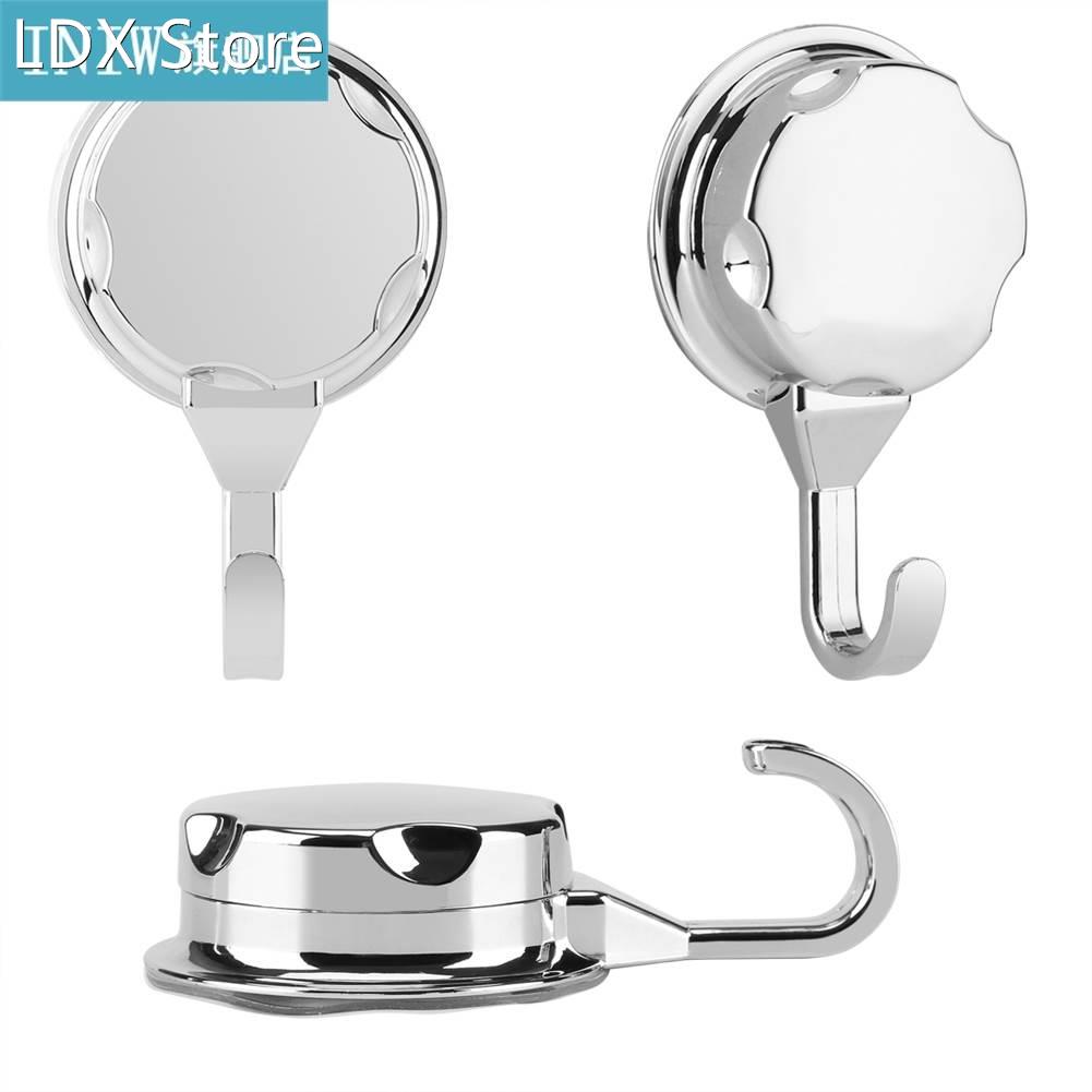 3Pcs/Set ABS Towel Wall Hook Rack Holder With Suction Cup Fo