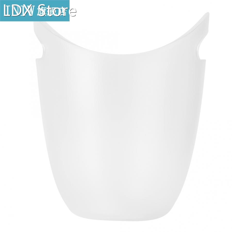Acrylic Ice Container Dull Polish Champagne Ice Bucket with