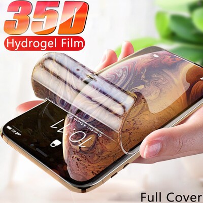 35D Full Cover Hydrogel Film  iPhone 11 Pro XS Max SE 2020 S