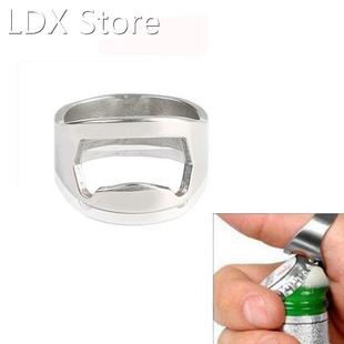 New Thumb Open Opene Finger Bottle Steel Stainless 1PCS Ring