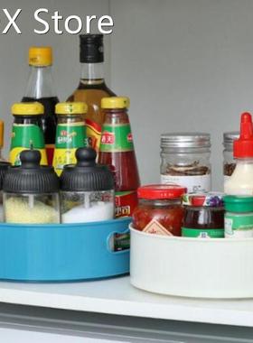 360 Rotating Tray Non-Slip Organizer Kitchen Storage Contain
