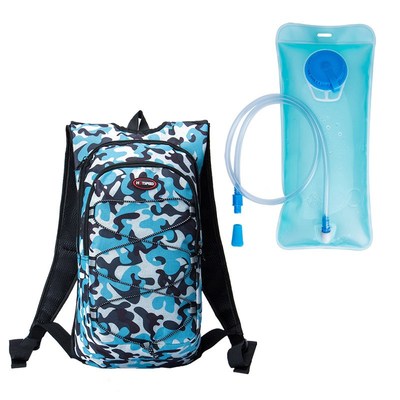 Military water bag bag double shoulder riding backpack outd