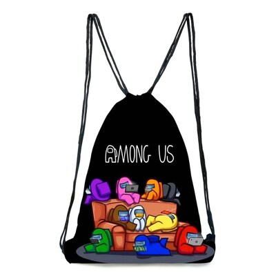 Weysfor 2020 New Game Among US Drawstring Bag Backpack Outd