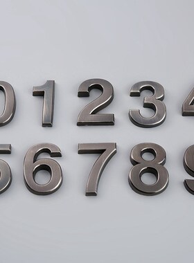 Home-Sticker Sign Number-Tag Plaque-House Address Numeral Se