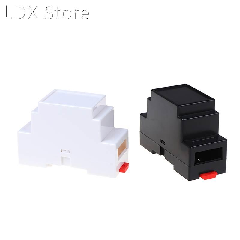 1pc 88x37x59mm White Black Color Plastic Electronics Box Pro