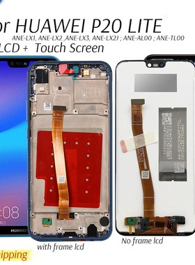 Display For Huawei P20 P 20 Lite ANE LX3,LX1/Nova 3e Lcd Di
