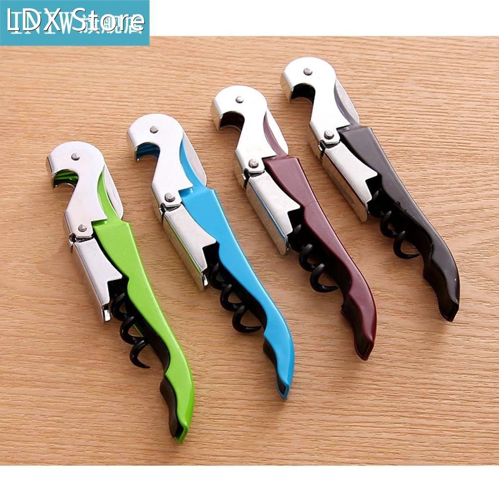Stainless Steel Cork Screw Corkscrew MultiFunction Wine Cap