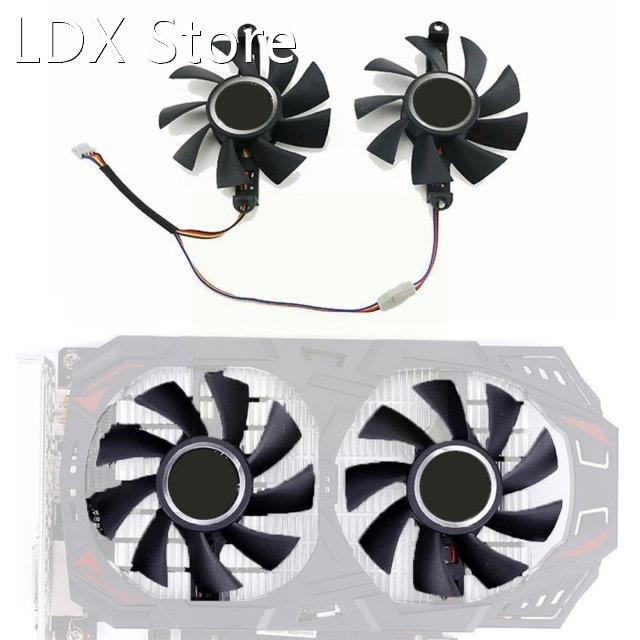 Square Hole / Round Hole Graphics Card Cooler Fan For Colorf