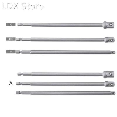 Electric Wrench Extension Bar Drill Bit Socket Adaptor Exten