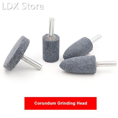 6 Shank High Efficiency Cylinder Cone Corundum Grinding Head