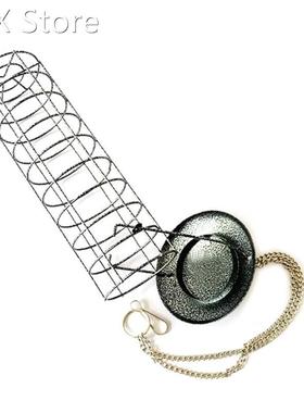 Chicken Feeder Basket Vegetable Fruit Veggie Hanging Coop He