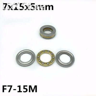 50Pcs F7-15M 7x15x5mm Axial Ball Thrust Bearing plane thrust