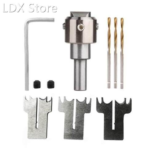 DIY Wooden Ring Drill Kit Wooden Thick Ring Maker Milling Cu