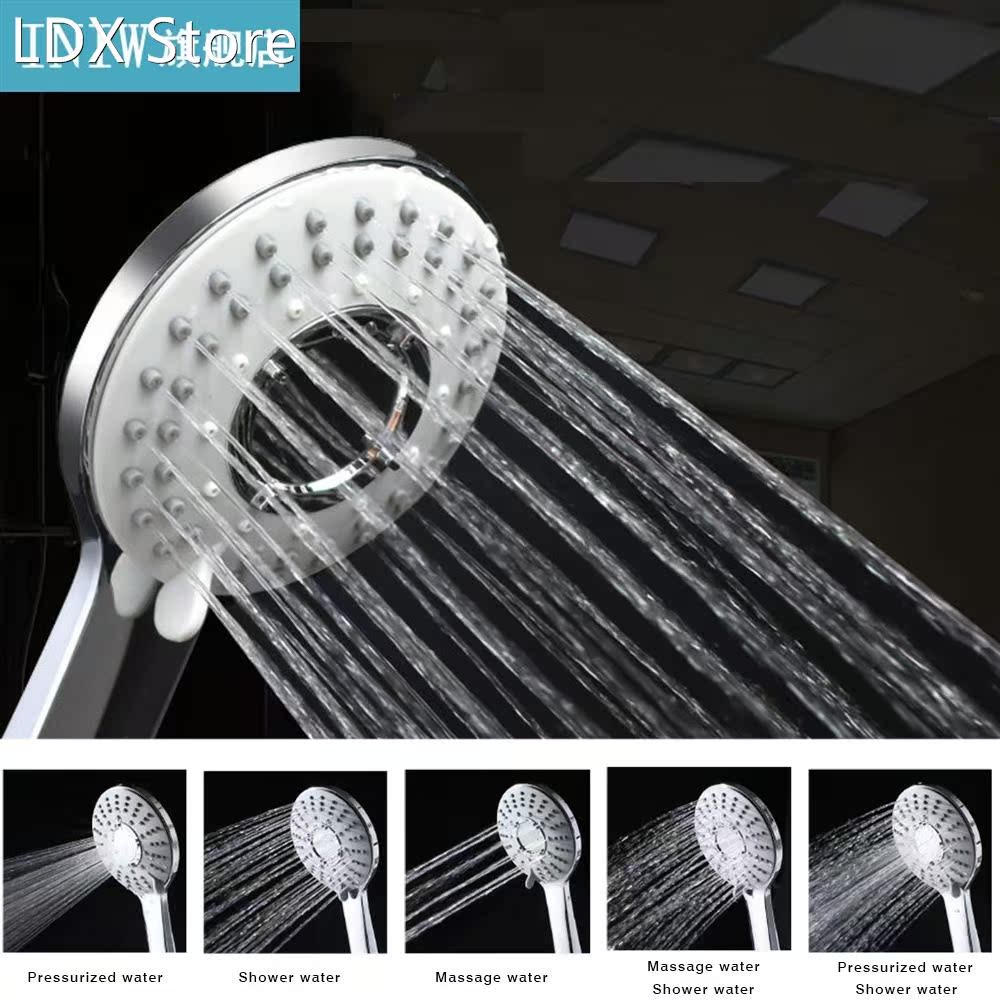 Adjustable Rain Shower Head ABS Plastic Water Saving Showerh