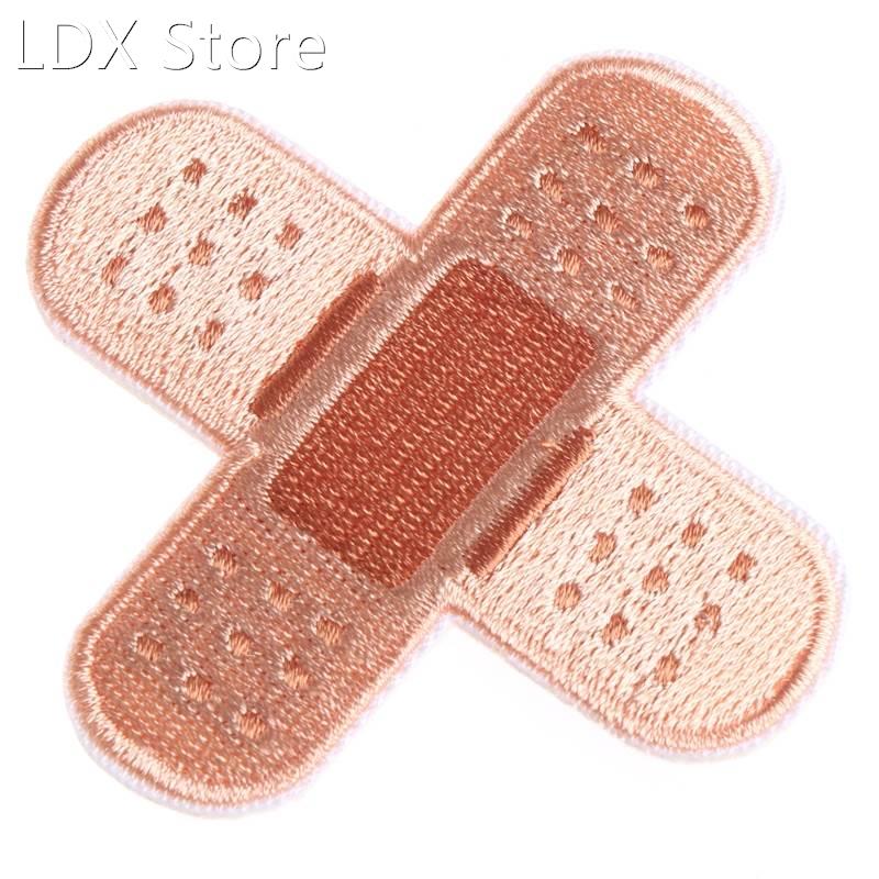 Bandage Embroidery Patch 适用于 Clothes Iron on Sticker Bike