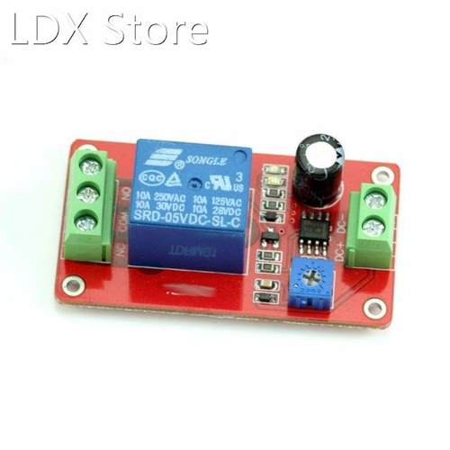 Adjustable Delay Switch 1 to 20 Second DC 12V Delay Timer Re