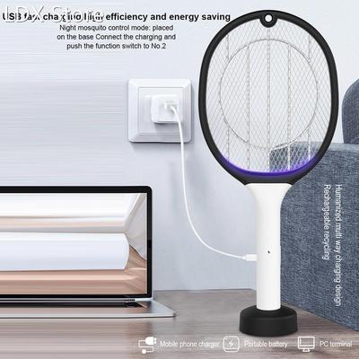 USA Standard USB Electronic Mosquito Swatter Multifunctional