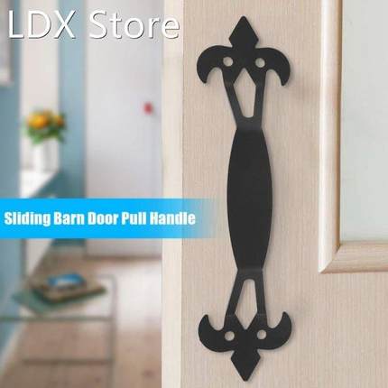 Carbon Steel Door Pull Handle Barn Door Handle For Sliding B